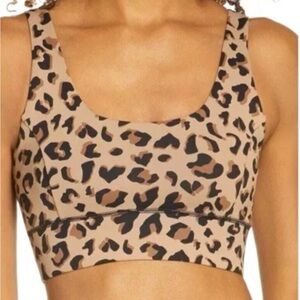 Leopard Print Sports Bra